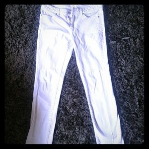 Women's white jeans